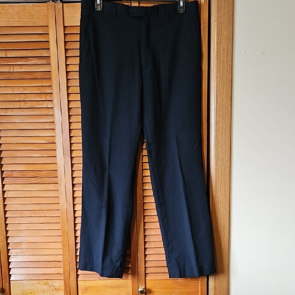 Stafford Men's Elegant Black Dress Pants